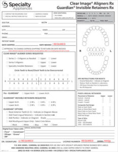 Rx Sheet Aligners Specialty Appliances