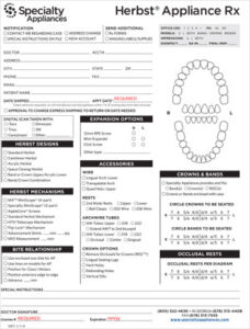 Rx Sheet Herbst Specialty Appliances
