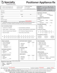 RX Sheet Positioners Specialty Appliances