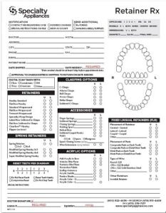 RX Sheet Retainers Specialty Appliances